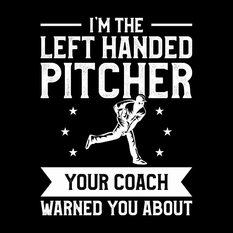 Ich bin der linkshändige Pitcher, den dein Trainer dich gewarnt hat