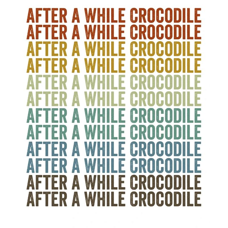 After a while crocodile crocodile