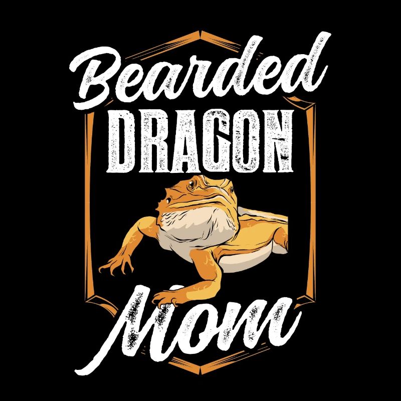 Bartagame Mama Mädchen Bearded Dragon Bartagamen