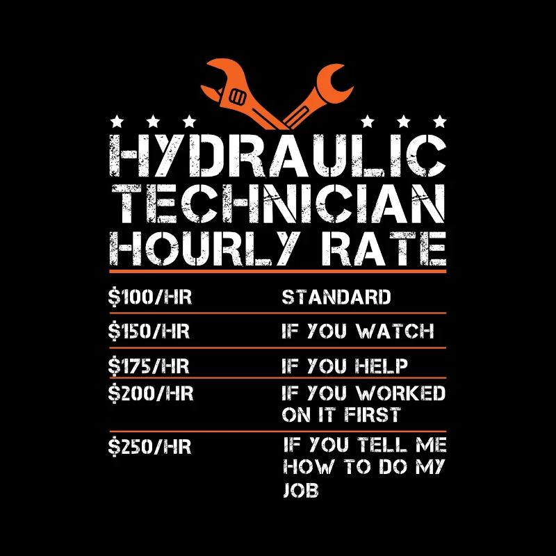Fun hourly rate for hydraulic technicians for
