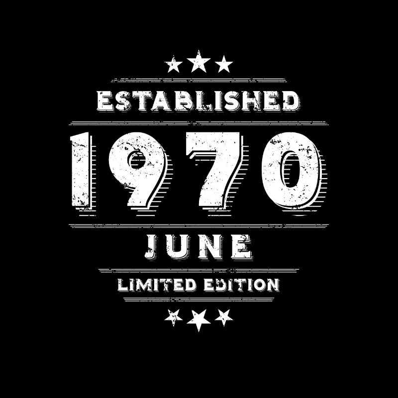 Geburtstag im Juni 1970 - June