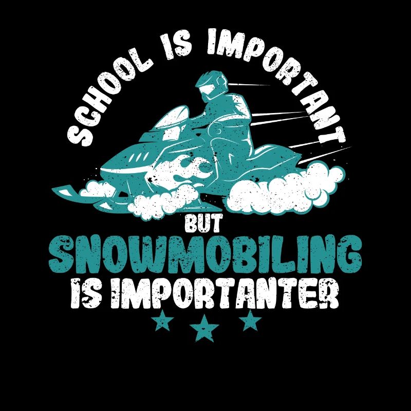 School is important, but snowmobiling is