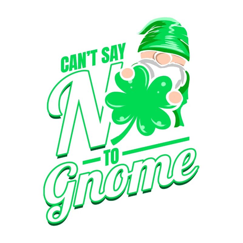 Les trèfles ne peuvent pas dire non à Gnome le jour de la Saint-Patrick