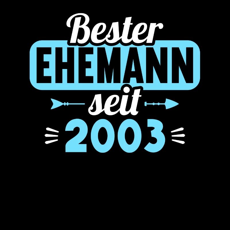 20. Hochzeitstag Bester Ehemann seit 2003