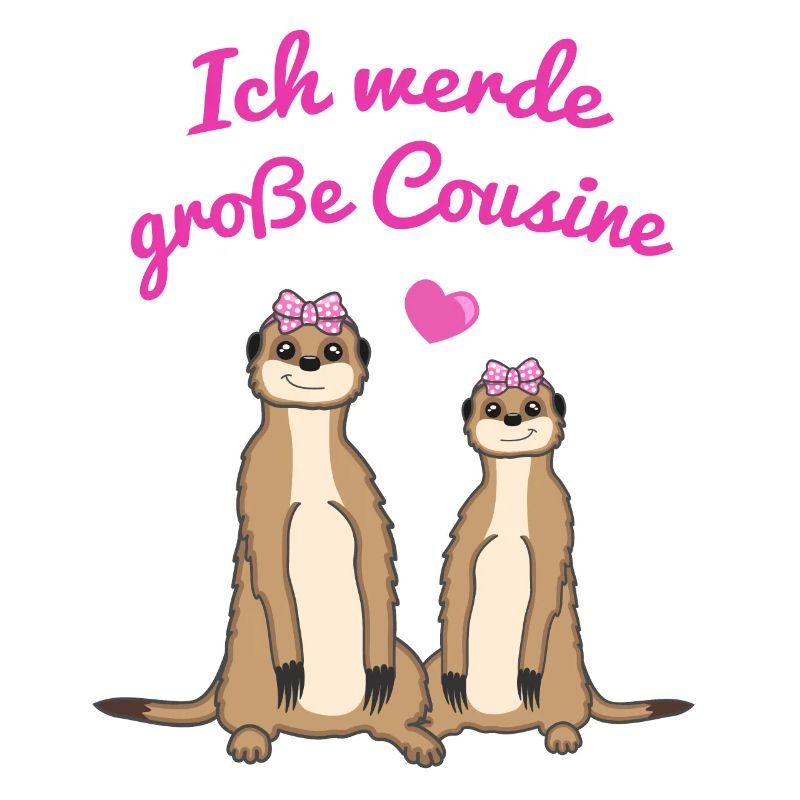 Ich Werde Große Cousine Erdmännchen Geschenk