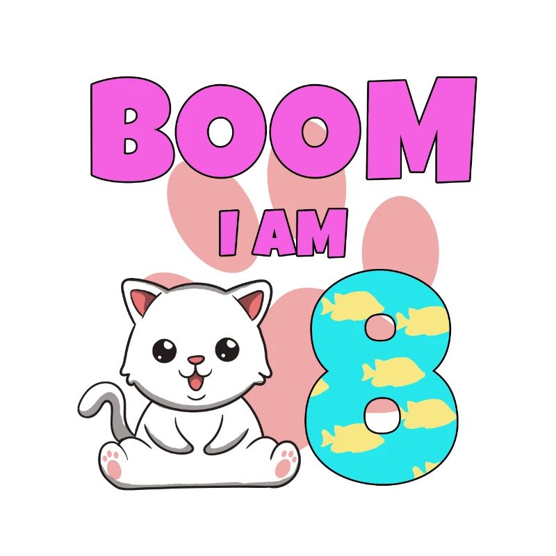 Chat de 8e anniversaire