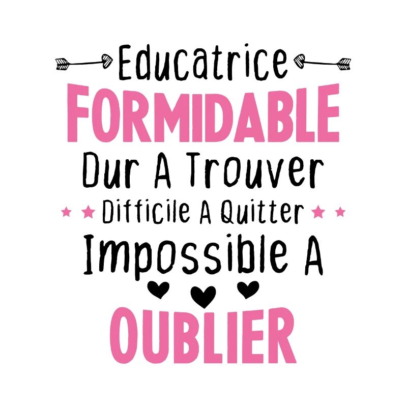 Éducatrice formidable cadeau Éducatrice d'école