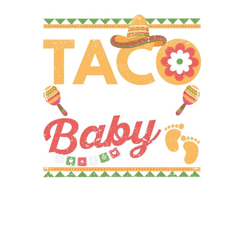 Taco Bout A Annonce de grossesse de bébé Cinco