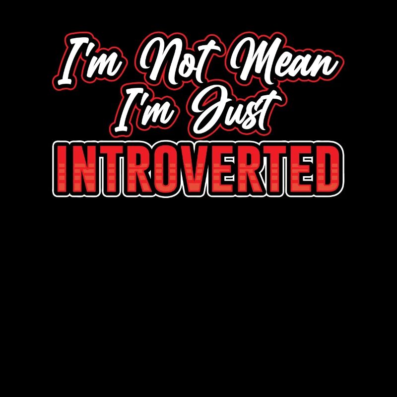 I'm not evil I'm just an introvert