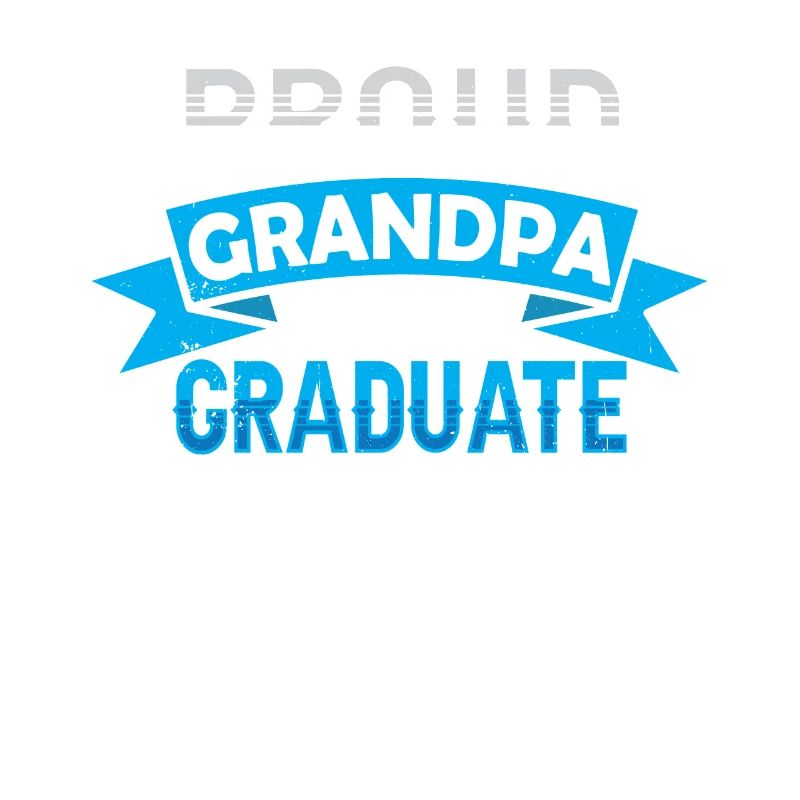 Stolzer Großvater Eines Absolventen Absolvent