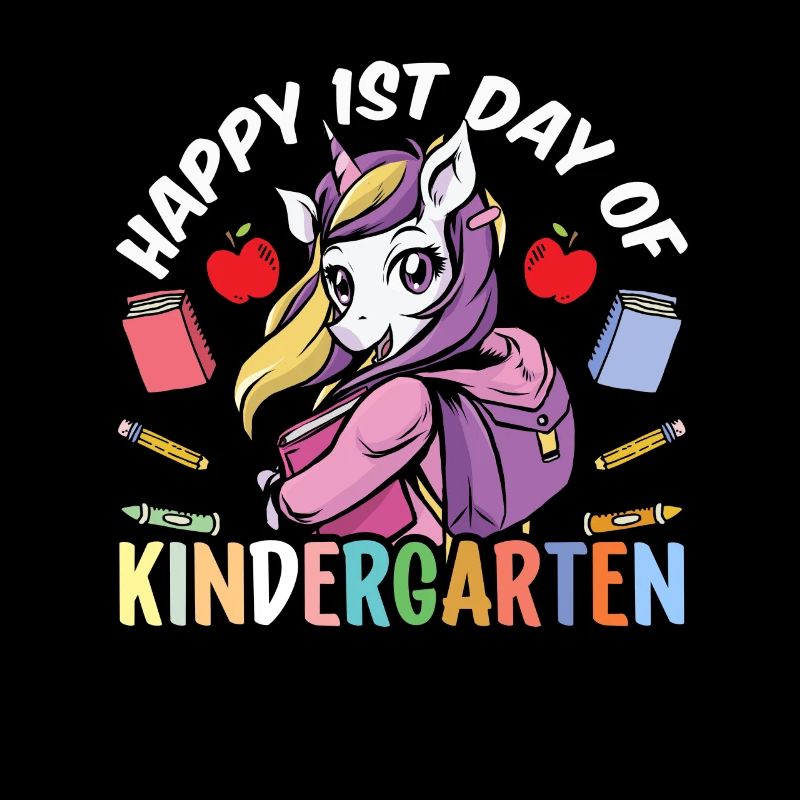 Froher 1 Tag Des Kindergartens Kindergarten Süß