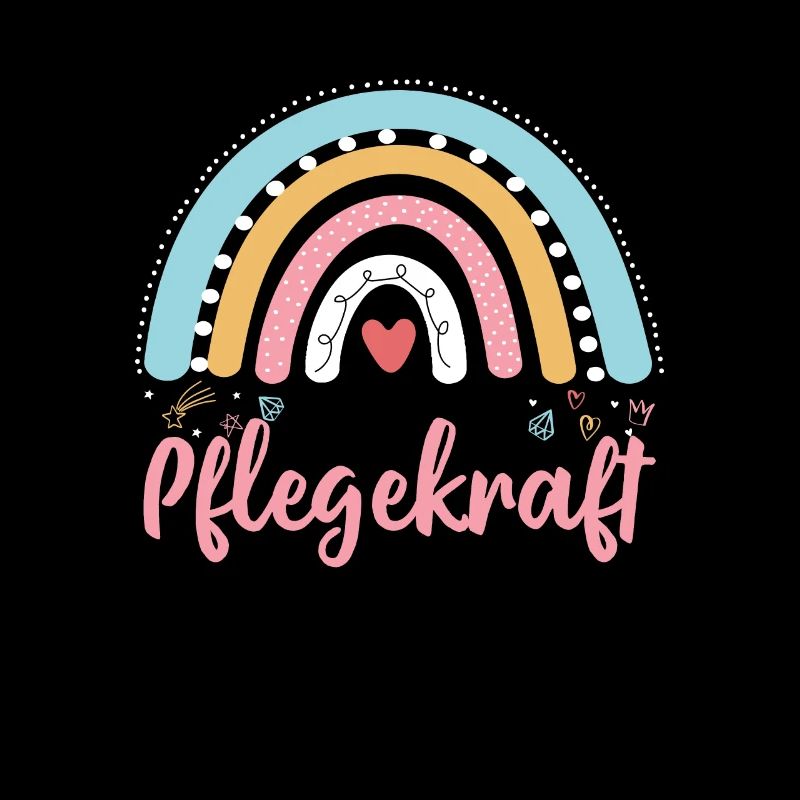 Pflegekraft Regenbogen Krankenschwester