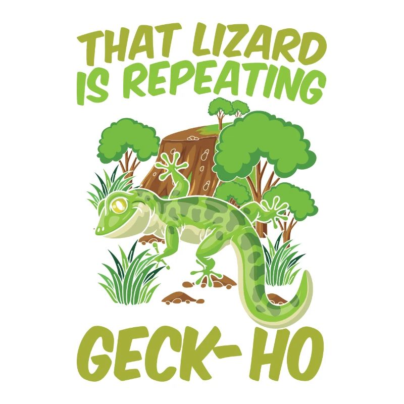 Lizard Is Repeating Itself So Much You Can Hear