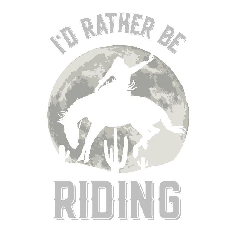 Je préfère monter à cheval