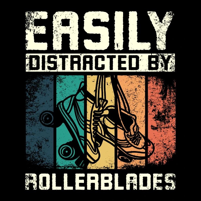 Easily distracted by rollerblades