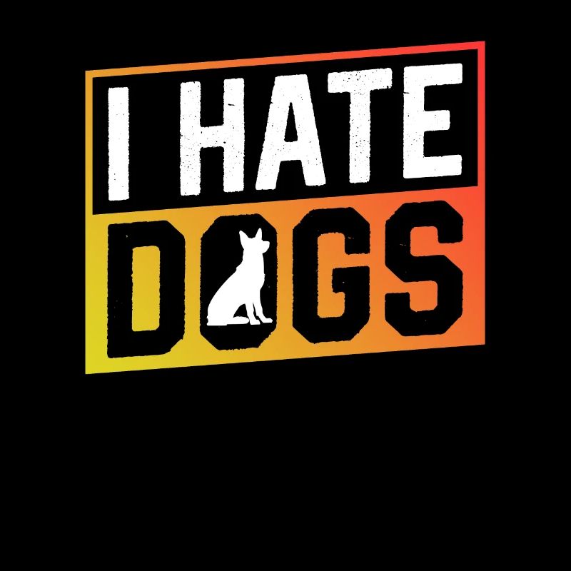 Je déteste les chiens chat chat amoureux animal de compagnie