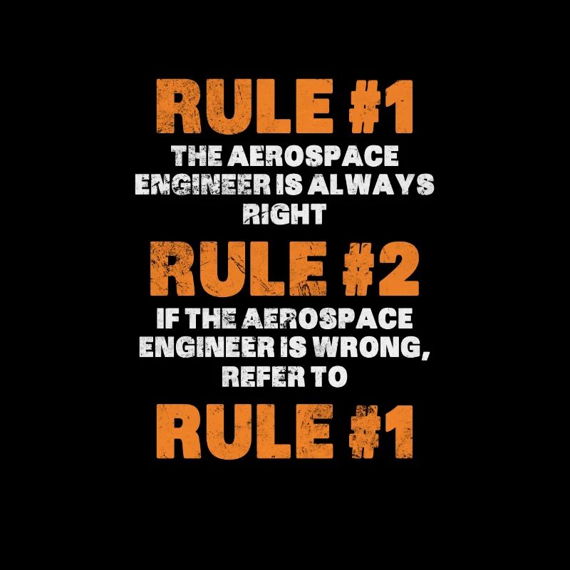 Space Engineer Aeronautical Engineer Gift