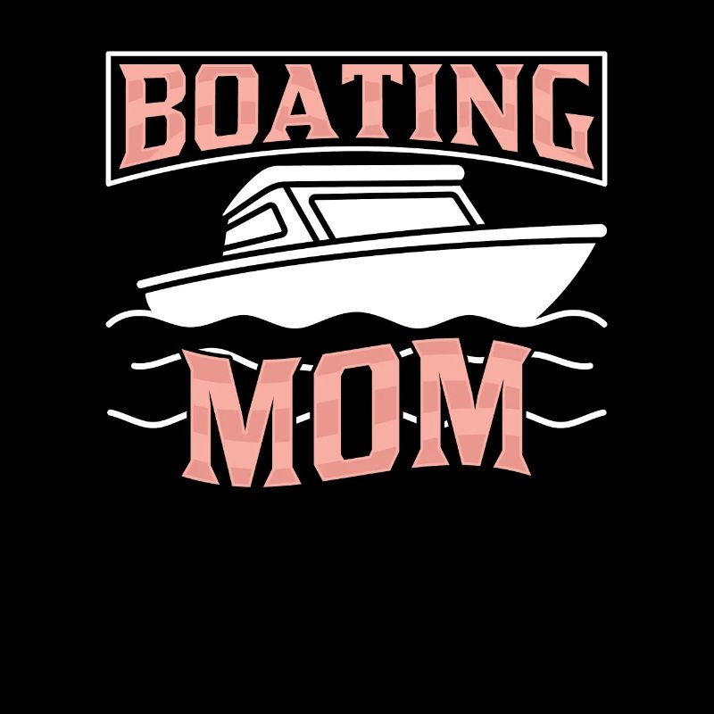 Bootfahrende Mutter Yacht Schiff Bootfahren Boot