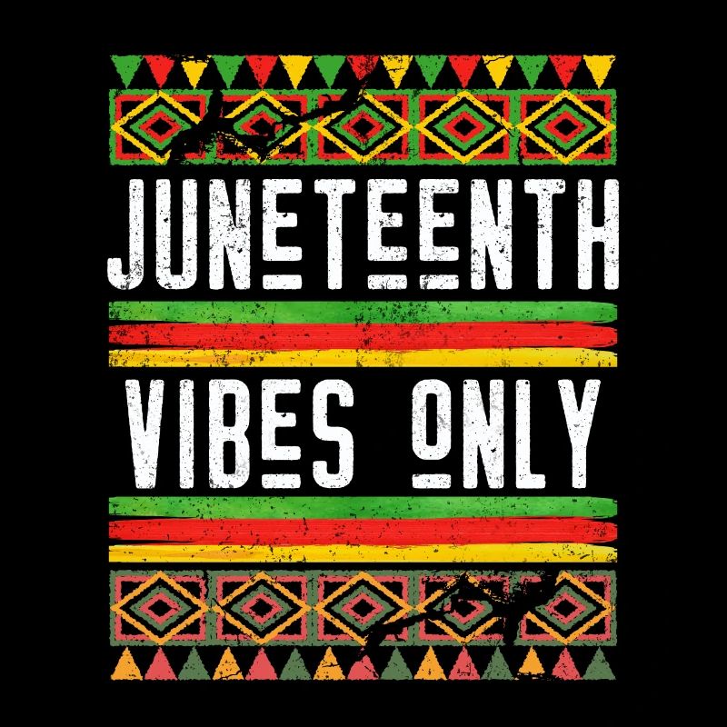 Nur Juneteenth Vibes 1865 Afro-Américain Noir