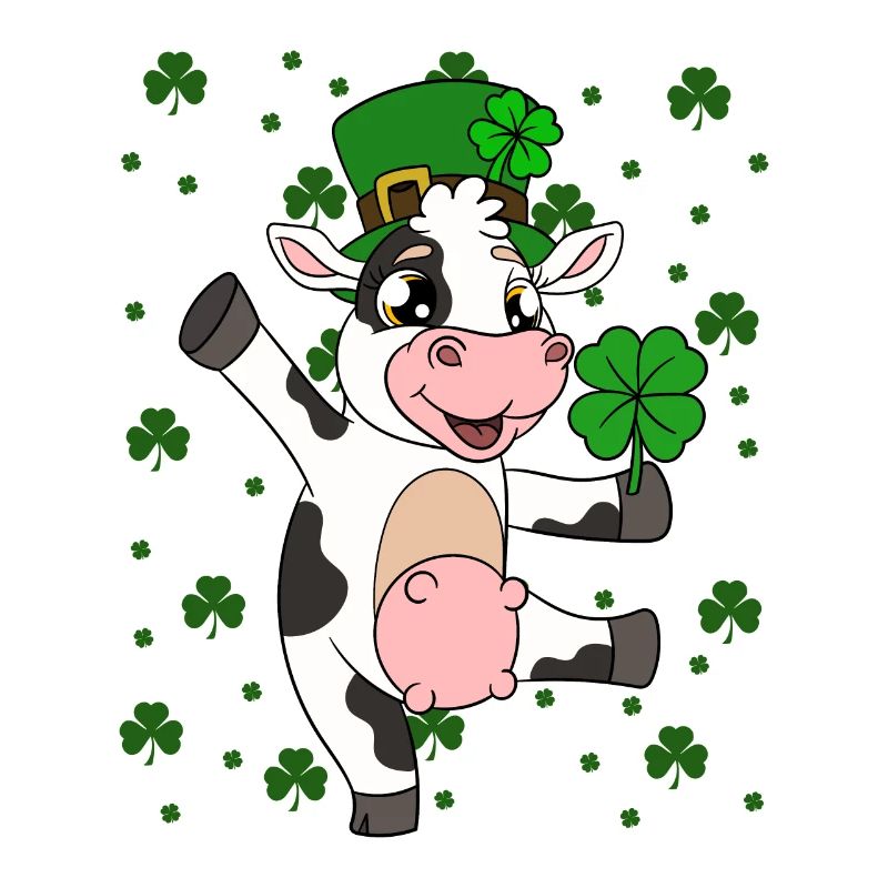 Mignon trèfle de vache Saint-Patrick
