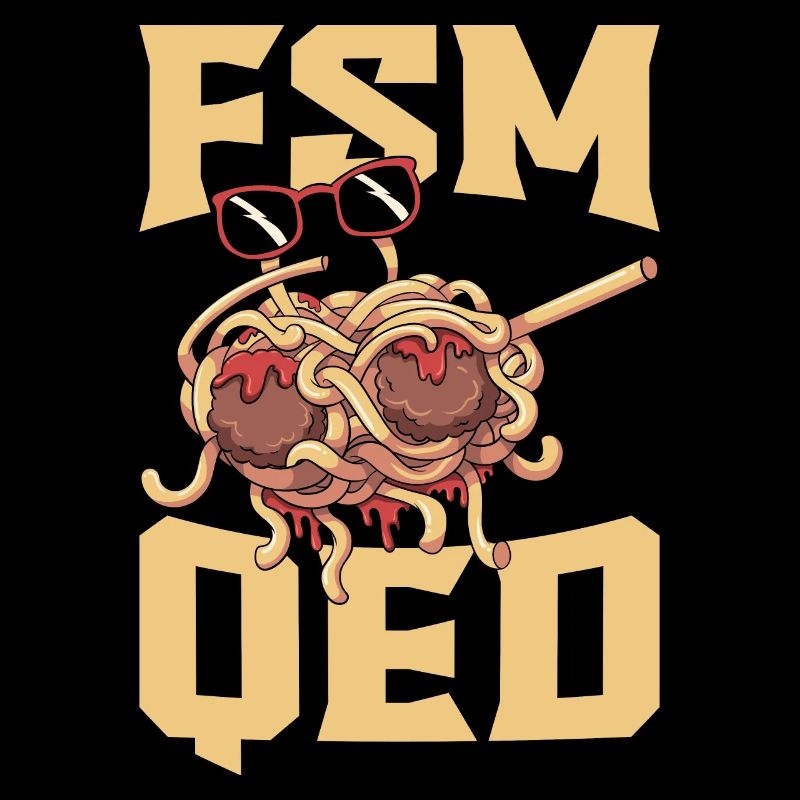 Dabbing Flying Spaghetti Monsters Pastafarian