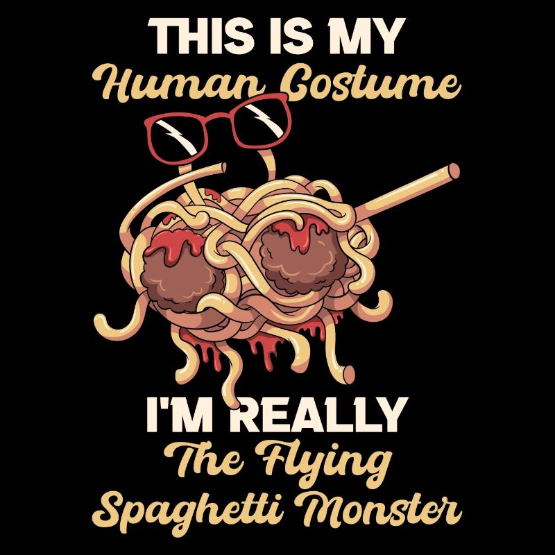 Dabbing Flying Spaghetti Monsters Pastafarian