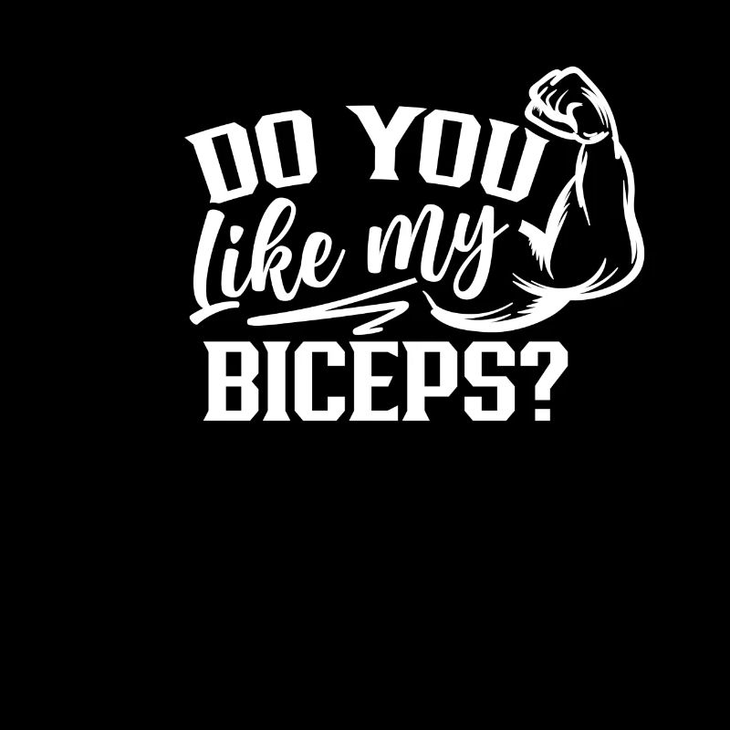 Aimez-vous mes muscles du biceps en disant boucles