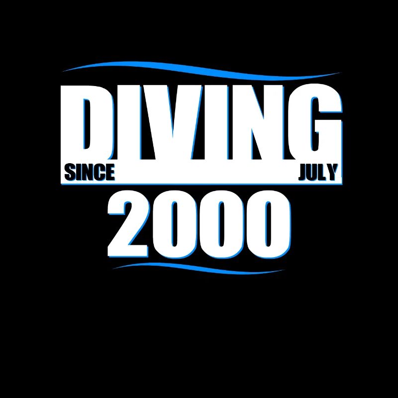 Diver Birthday - Diving since July 2000
