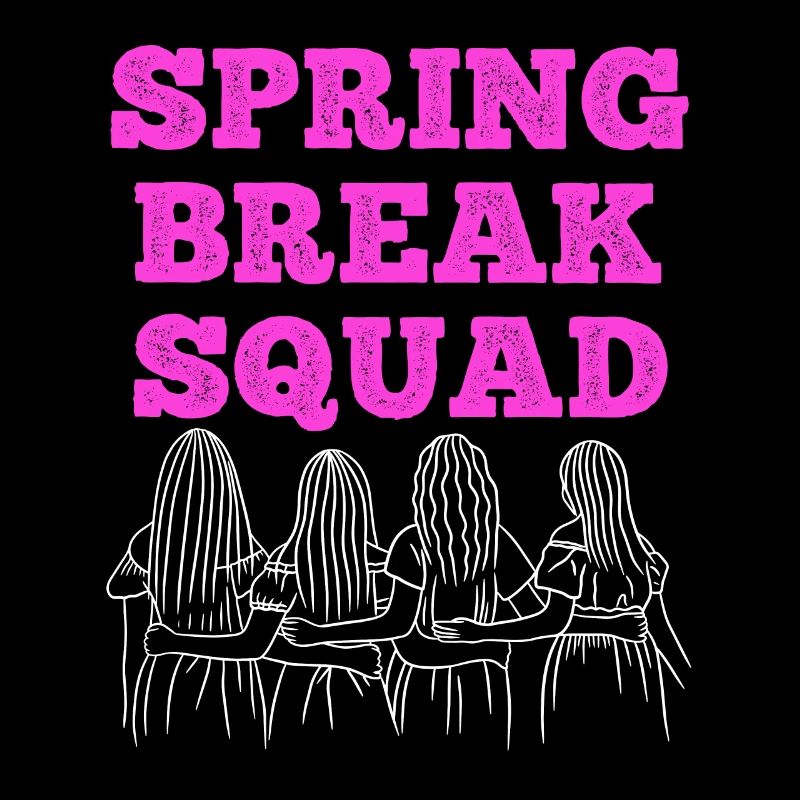 Spring Break Squad Summer Holidays Spring Break