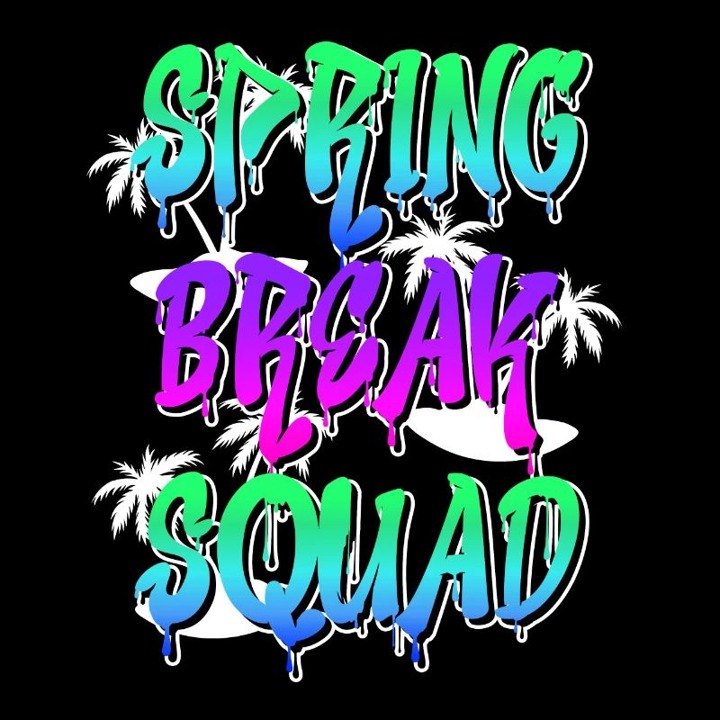 Spring Break Squad Summer Holidays Spring Break