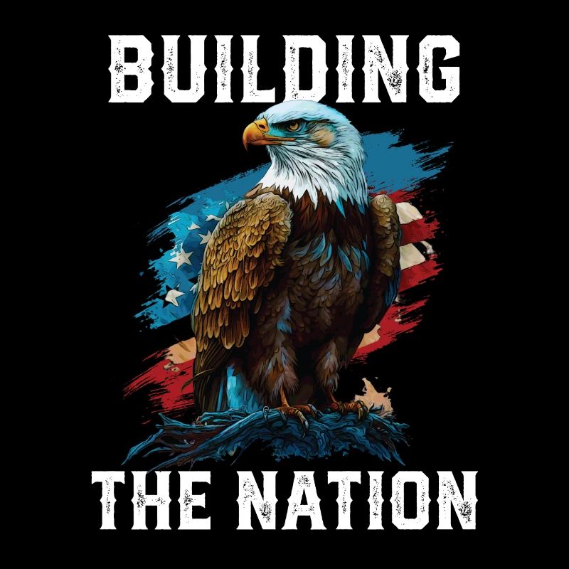 Building the Nation American Bald Eagle America