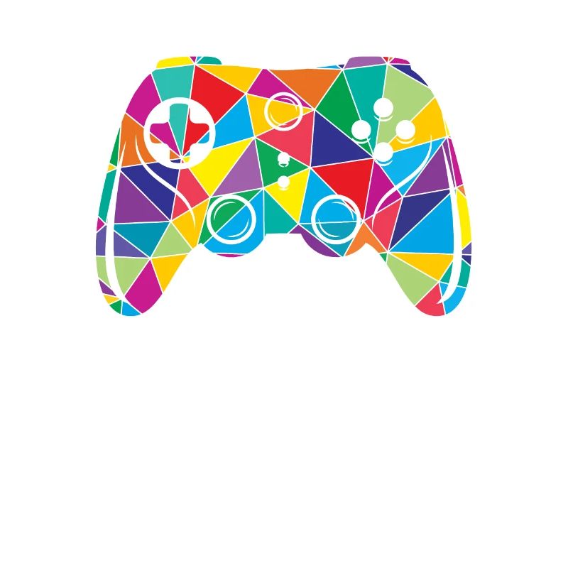 Low Poly Videospiel Polygon Controller