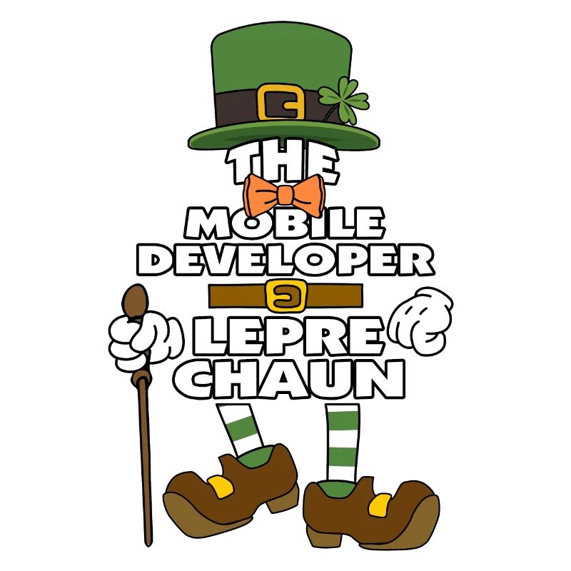 The Mobile Developer Leprechaun St Patrick's Day