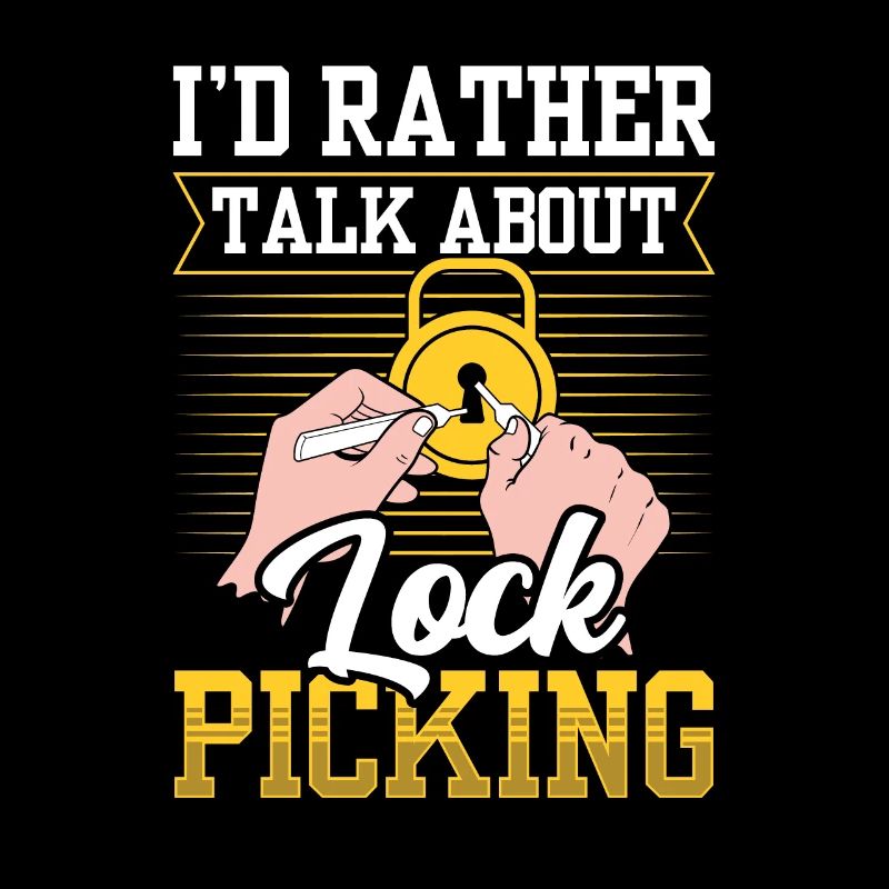 I'd rather talk about lock picking