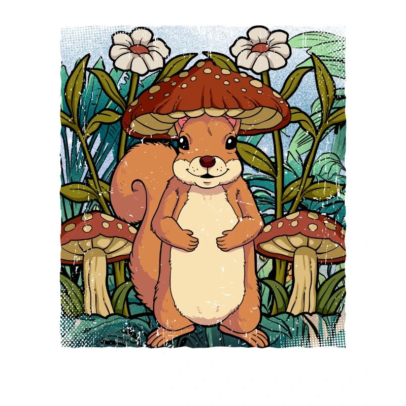 Cottagecore Eichhörnchen