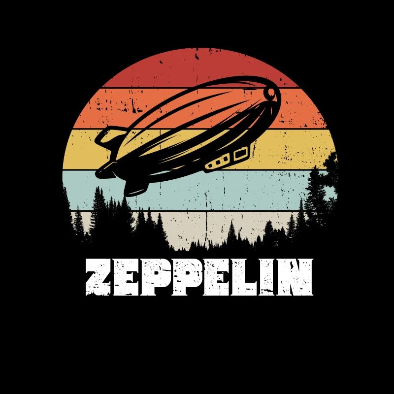 Zeppelin Avion Dirigeable Aviation guidée