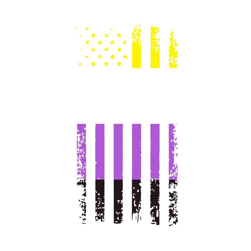 Non Binary Gender Flagge Geschenk