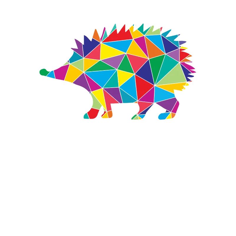 Hérisson Polygone Low Poly Animal