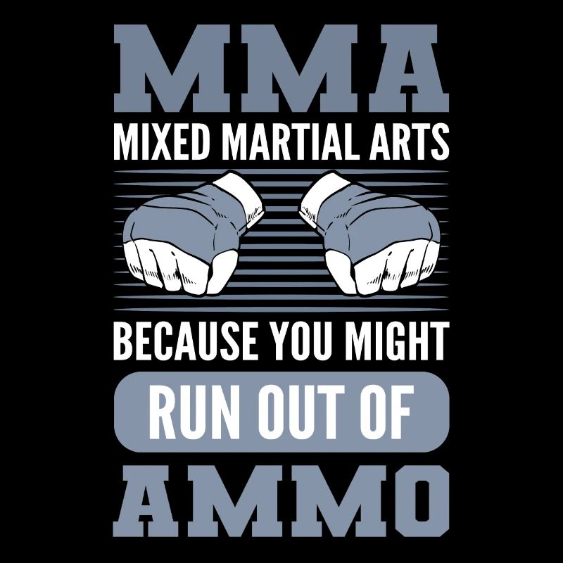 Arts martiaux mixtes MMA parce que vous pourriez manquer