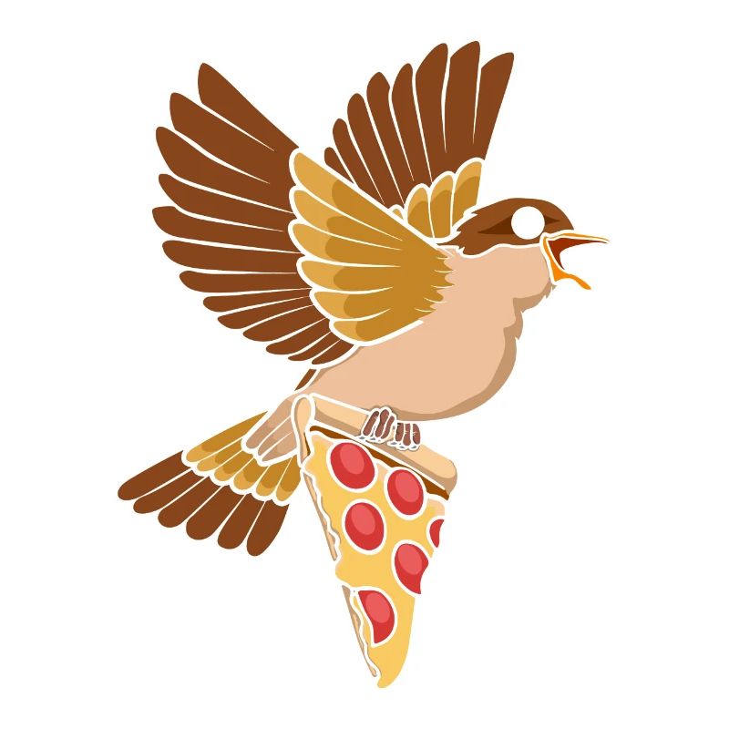 Pizza Eater Observation des oiseaux