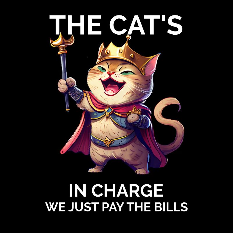 Propriétaire de chat drôle Dire maman chat