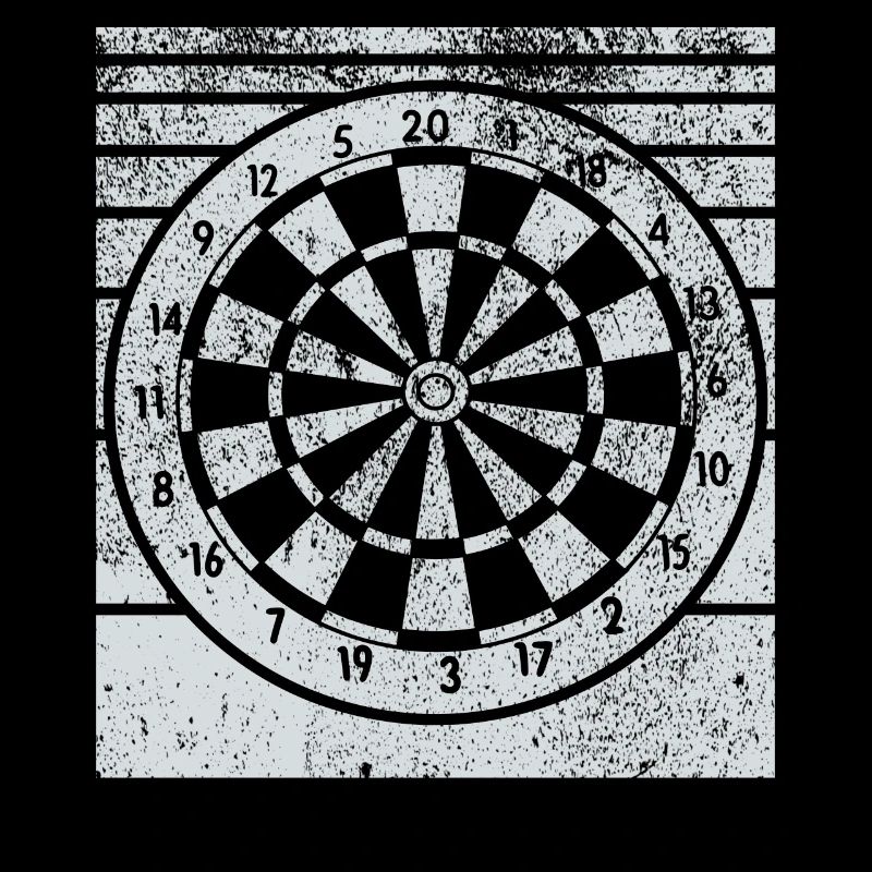 Jeu de fléchettes rétro Dartboard 180 pour les joueurs de fléchettes