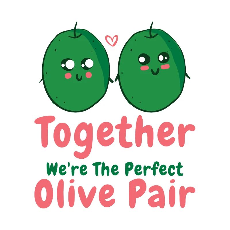 Saint-Valentin Olive Couples Rencontres Romance