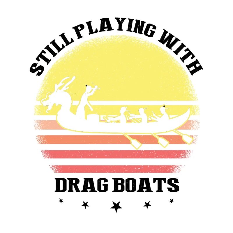 Drachenboot Trainer und Drachenboot
