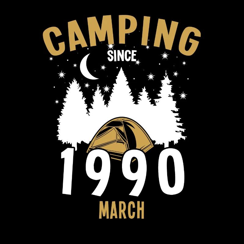 Birthday: Camping since March 1990 Camping