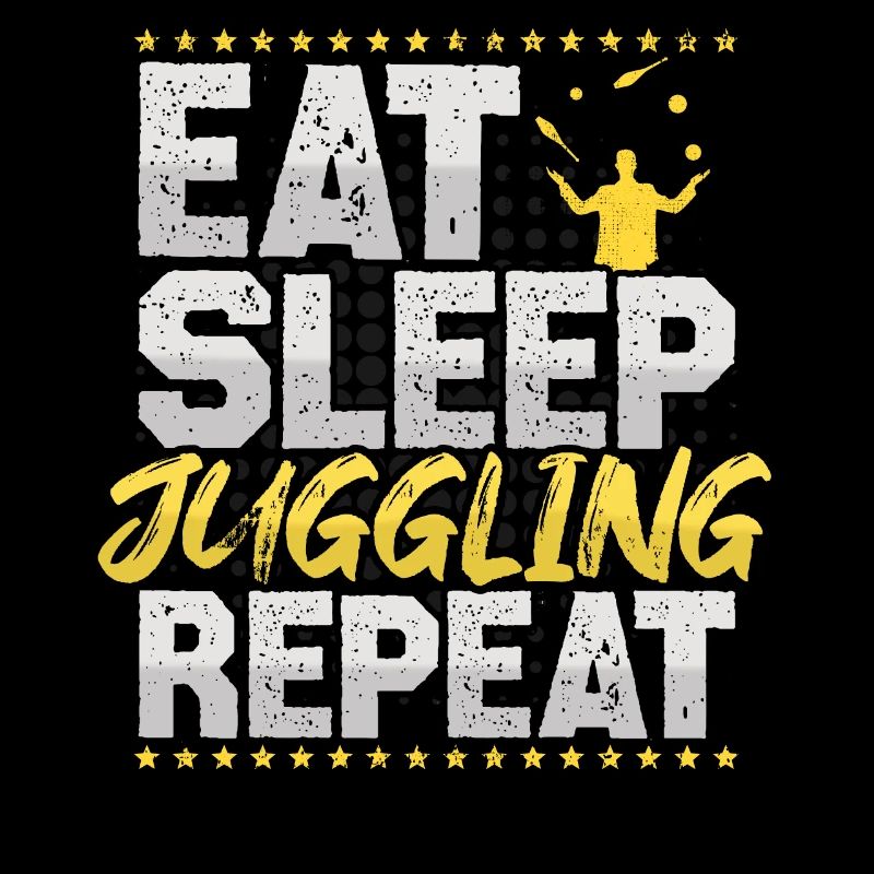 Jongler Manger Dormir Répéter Cirque Jongler