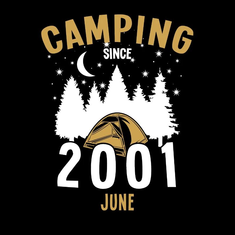 Birthday: Camping since June 2001 Camping