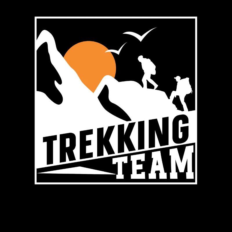 Trekking Team Hike Hiking Hikers