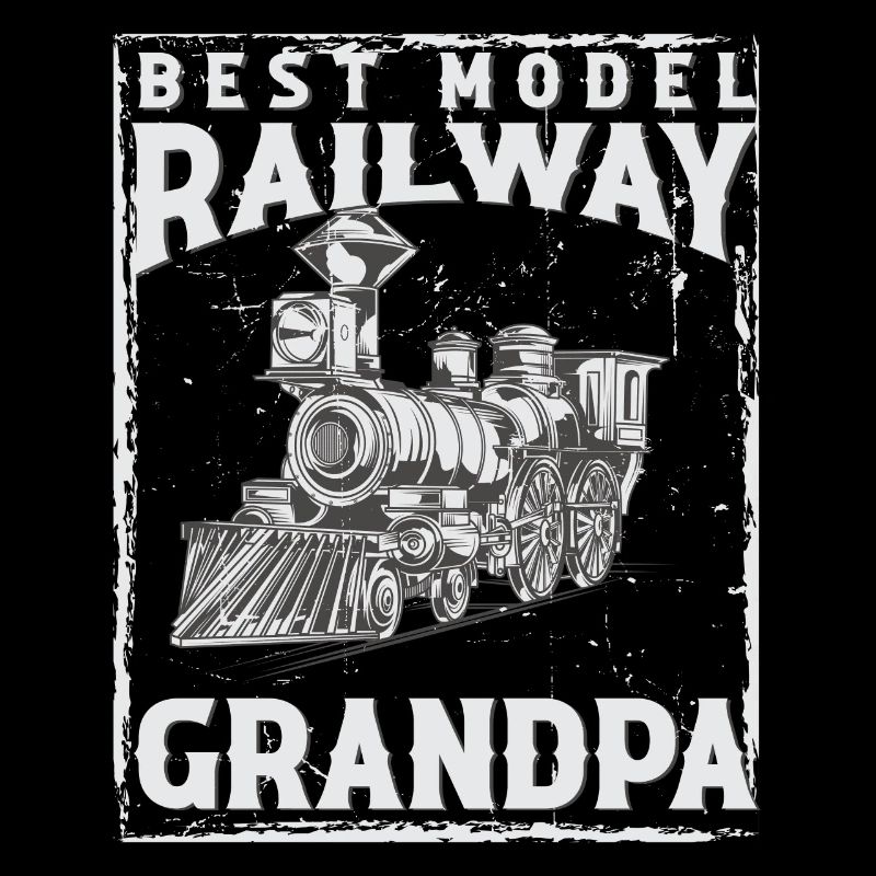Lokführer Bahn Design I Model Eisenbahn
