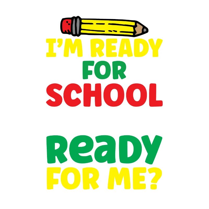 Je suis prête pour l’école, elle est prête pour moi